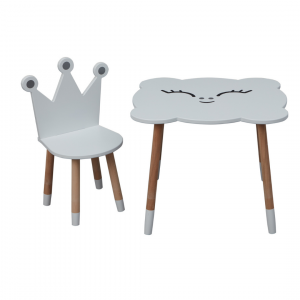 Umay Table and Chair Set-King
