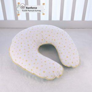 Alternative view of Umay Baby Breastfeeding/Nursing Pillow - Grey Zig Zag