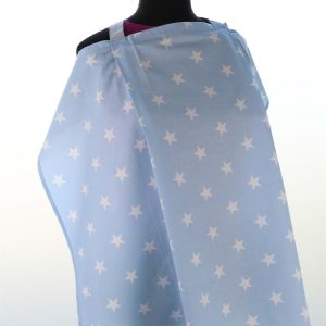 Umay Baby Breastfeeding/Nursing Cover - Blue Star